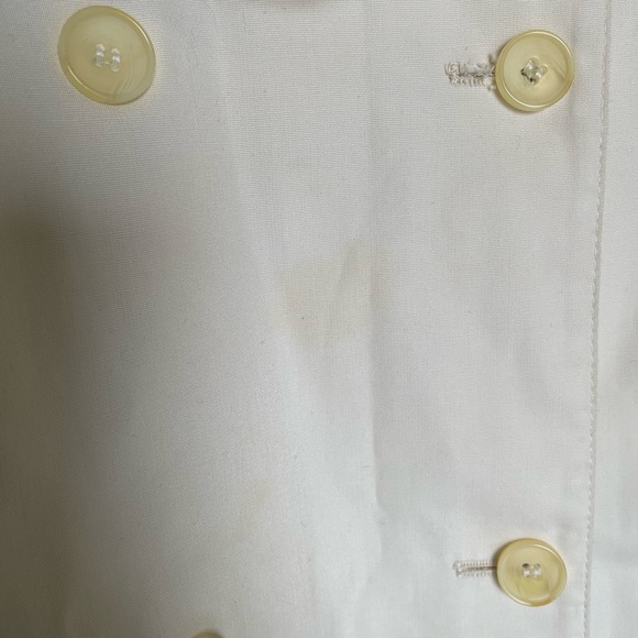 Vintage Women’s London Fog Cream Trench Coat size 12 - Picture 7 of 10